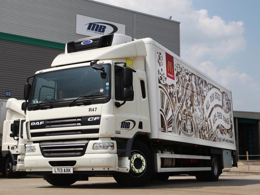  DAF CF65 FA 4x2 2001 года  (UK) (фото 1 из 1)